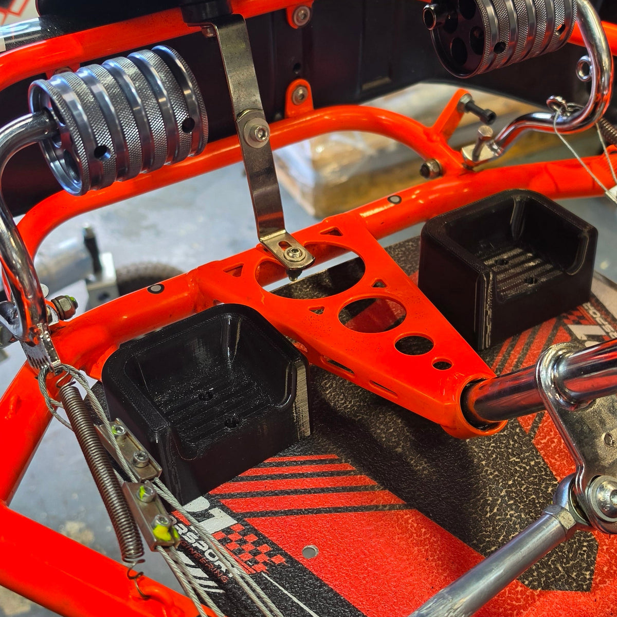 Bambino Kart Heel Rest – 25mm Raised Foot Support