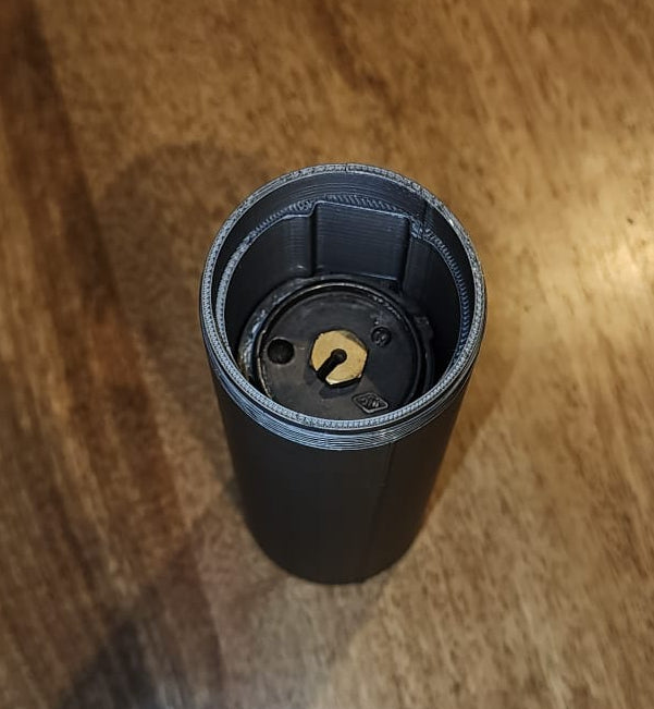 Dellorto VHSB34 carburetor slide, needle, spring and cap protection case